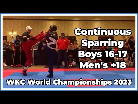 Continuous Sparring, 15-17, -75kg - WKC World Championships 2023