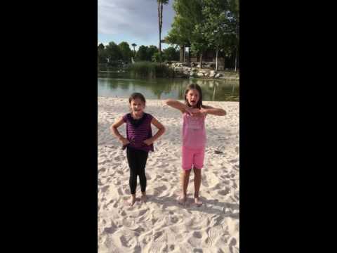KPP (Kaidyn and Parker Productions) Jazz Dance Class on the beach