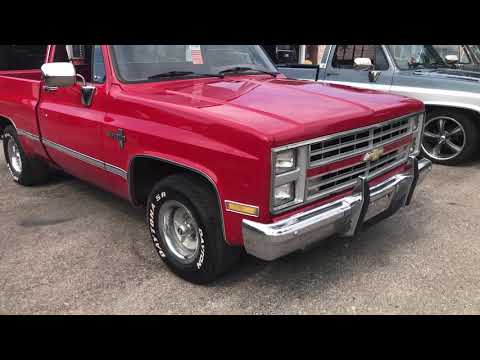 1987 Silverado SWB TBI SQUARE BODY PICK UP - Extremely Nice Truck  2 Owner Low Miles