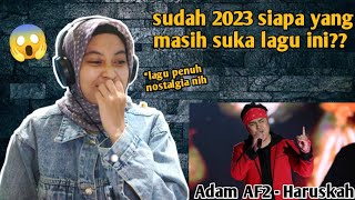 Download lagu ADAM AF2 - HARUSKAH | 🇮🇩 REACTION mp3