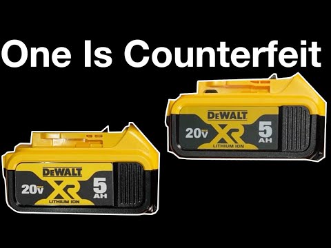 Dewalt 20v Counterfeit,  Watch Out!