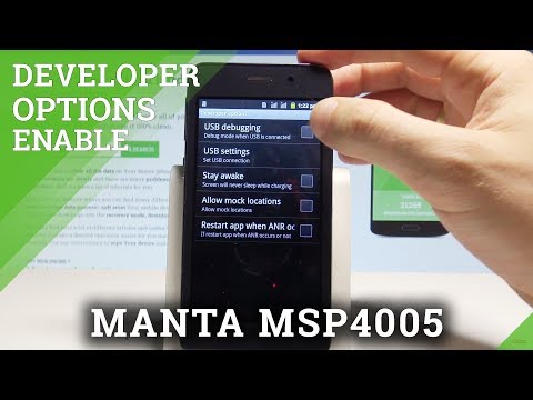How to Enable Developer Options on MANTA MSP4005 - Allow USB Debugging |HardReset.Info