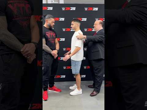 Roman Reigns got mad at me