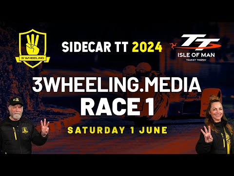 3 Wheeling TT 2024 - 3WHEELING.media Sidecar Race 1 - Saturday 1 June