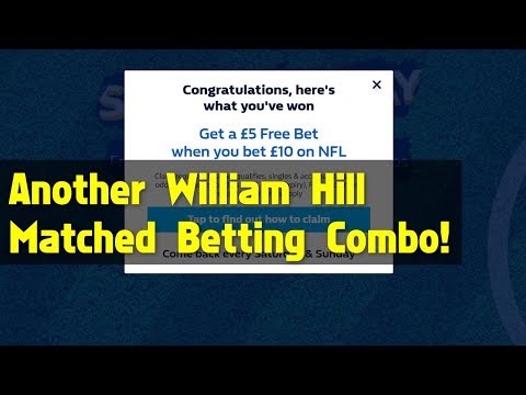 Another William Hill Combo Matched Betting Offer