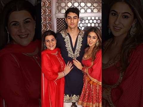 Saif Ali Khan first wife Amrita Singh daughter sara Ali Khan family viarl short like video 👩‍👩‍👧‍👦🥰🌹