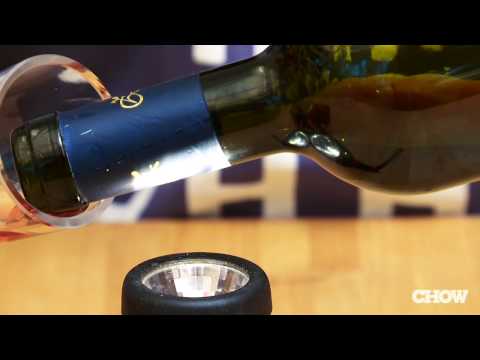 Part of a video titled How to Deal with Sediment in Wine - CHOW.com - YouTube