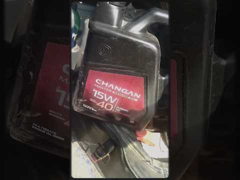 Changan Karwan Oil Change #automobile #mechanic #shorts #youtubeshorts