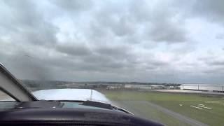 preview picture of video 'Taking off from Sherburn EGCJ en route to Durham Tees Valley EGNV in a PA28 on 30072010'