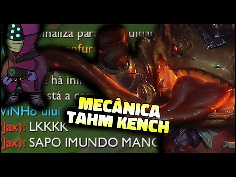 TRANSFORMEI O JAX INIMIGO EM MOSCA COM A MECÂNICA DESCONHECIDA DO TAHM KENCH