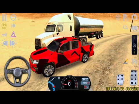 Driving School Sim#24 - Red Pickup Truck Unlocked | NEW UPDATE | - Best Android Gameplay FHD