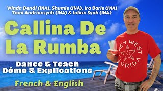 Callina De La Rumba Line Dance (Dance &amp; teach / Démo &amp; explications / French &amp; English)