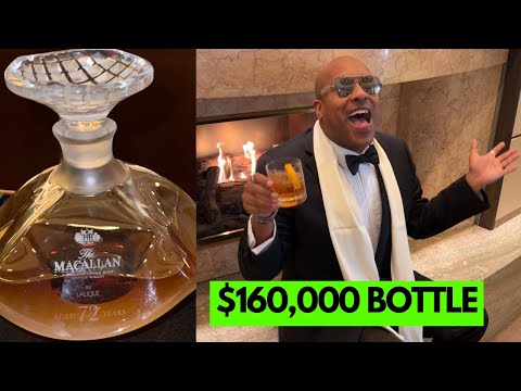 Ordering The MOST EXPENSIVE Drinks! 🥃 MACALLAN 72 YEAR