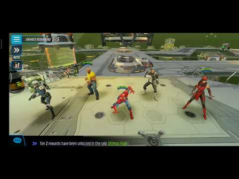 Strike Team battle with New Opponent - Punisher vs Punisher - Marvel Strike Force
