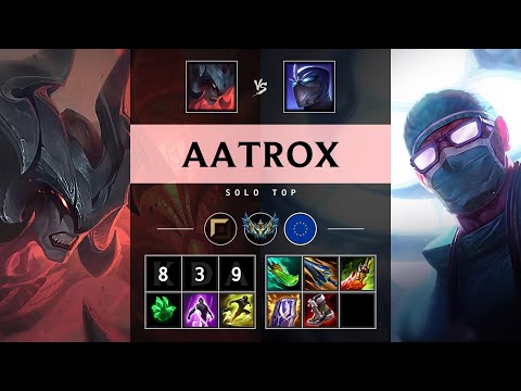Aatrox Top vs Shen - EUW Challenger Patch 25.11