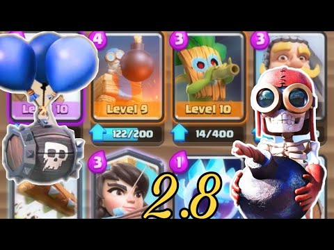 2.8 Log bait deck gameplay #clashroyale