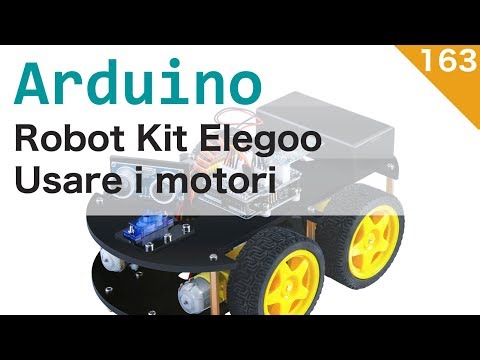Arduino e Robot Kit Elegoo - muovere le ruote - #163 - Elegoo Arduino Progetto Robot Auto Car V3.0