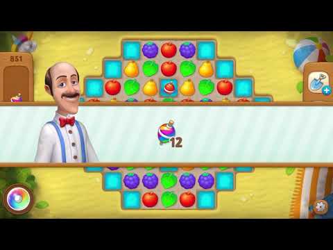 Gardenscapes 851 level