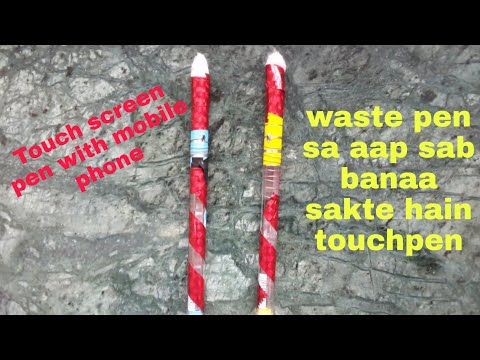How to make touch screen pen with mobile ||waste pen ||MR.M Creative Channel