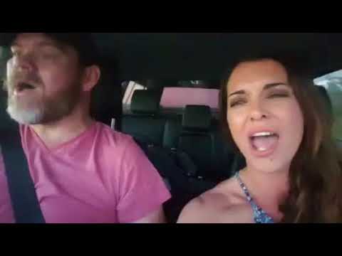 Wynand & Cheree Kar Karaoke - cover of "I walk the line"