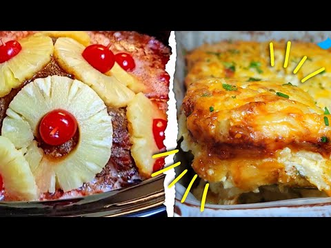 Pineapple HAM & Potato Casserole Dinner Recipes
