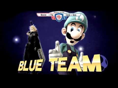 ABU 12: Monster_ + Pow vs. Tanuki + Nunu - SSB4 Doubles Grand Finals