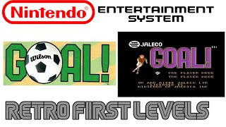 Goal! - Nes/Nintendo Entertainment System (Retro First Levels)
