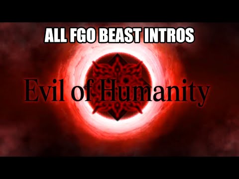 ALL FGO'S BEAST ANIMATIONS 😈