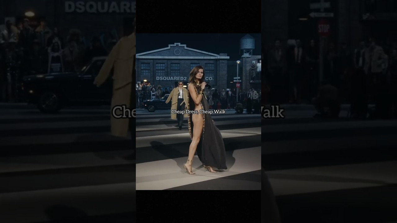 Cheap Dress But Expensive Walk🔥