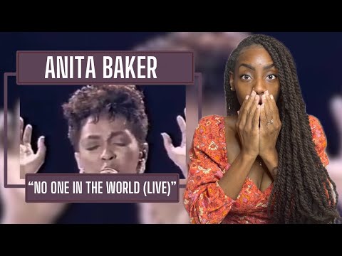 Anita Baker - No One In The World (live) | REACTION 🔥🔥🔥