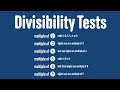 All The Divisibility Tests You Need For Maths Challenges
