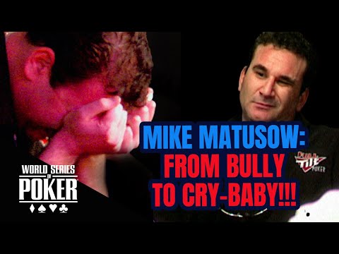 The Epic Downfall of Mike Matusow in the 2004 WSOP Main Event