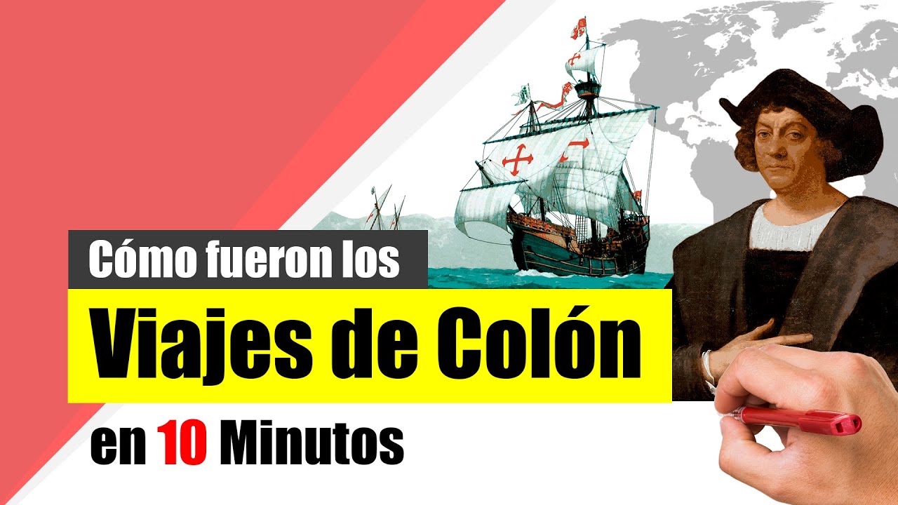 Los Viajes de Cristóbal Colón - Resumen | Contexto histórico, rutas y encuentro con América.