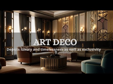 "Luxury in Geometry: Exploring the Elegance of Art Deco Design"