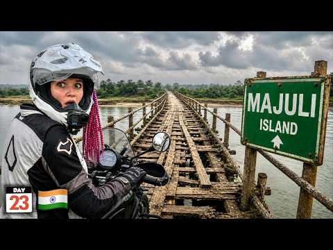 This Ride to MAJULI Was INSANE 😱 World’s Largest River Island [🇮🇳23]