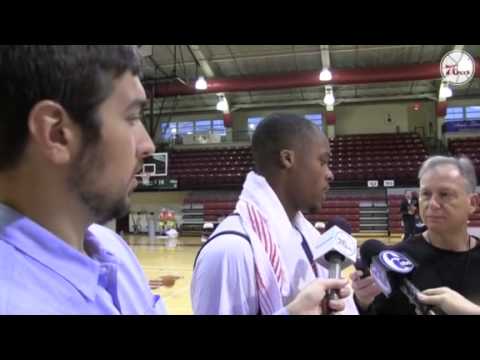 Maalik Wayns: Training Camp - Day One Interview
