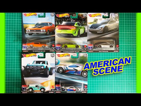 Hot Wheels American Scene Car Culture 2021, another awesome Dodge Charger HellCat! No Chase yet. :(