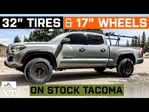 2016-2021 Tacoma | 32x10.5R17 | 17x9 Wheels - W&T Fitment