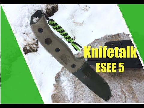 ESEE 5 + Reini = Love-hate? Knifetalk