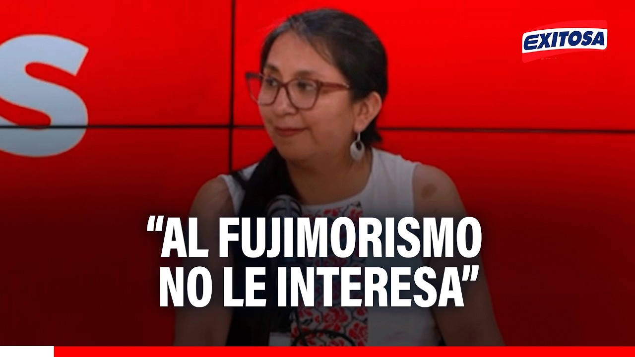 🔴🔵 Presidente de la República no existe porque “al fujimorismo no le interesa”, señala Ruth Luque