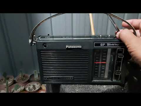 My Vintage National Panasonic Radio transistor