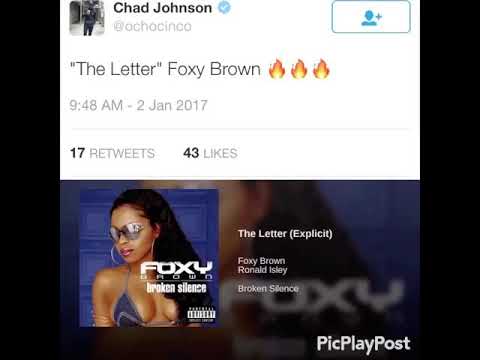 Chad Ochocinco Listens to Foxy Brown