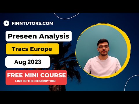 CIMA OCS May/Aug23 Pre-seen Analysis Part 1 - Tracs Europe