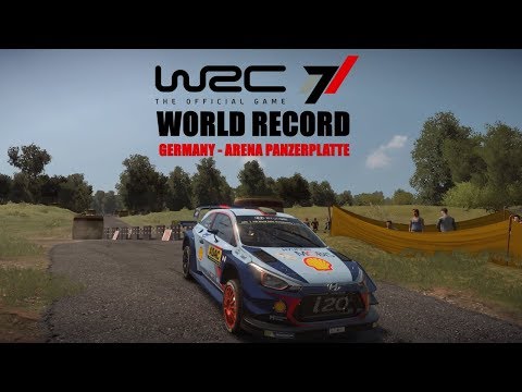 WRC 7 Germany WORLD RECORD - Arena Panzerplatte
