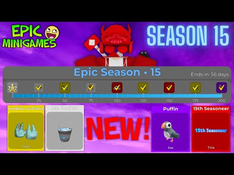 Roblox Epic Minigames Season 15 Update!
