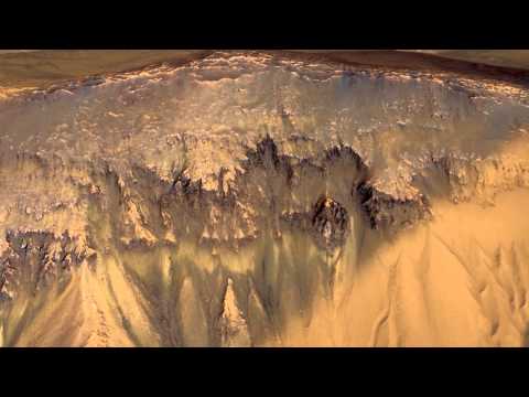 火星で発見された水の流れ (Water Flows Discovered on Mars)
