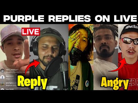 Purple Replies Kraezy Karan on Live! Nepli Angry Reply to JoJo Raka! Yodda| Hiphop News! BAADAL