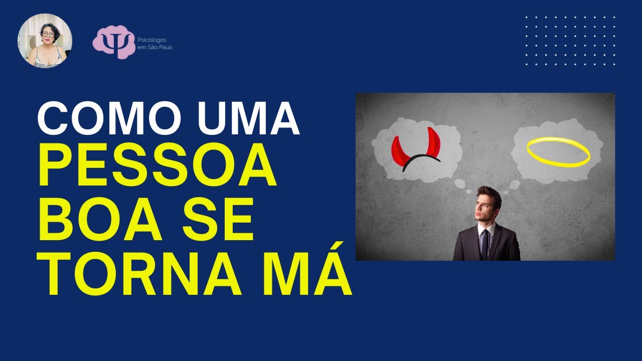 PORQUE AS PESSOAS SÃO MÁS