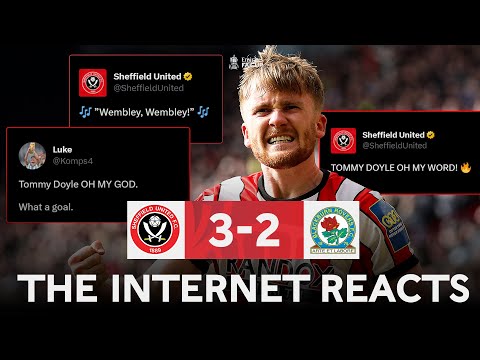 The Internet Reacts Sheffield United 3-2 Blackburn Rovers | Quarter-Final | Emirates FA Cup 2022-23