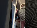 BBW Preggo In Striped Dress